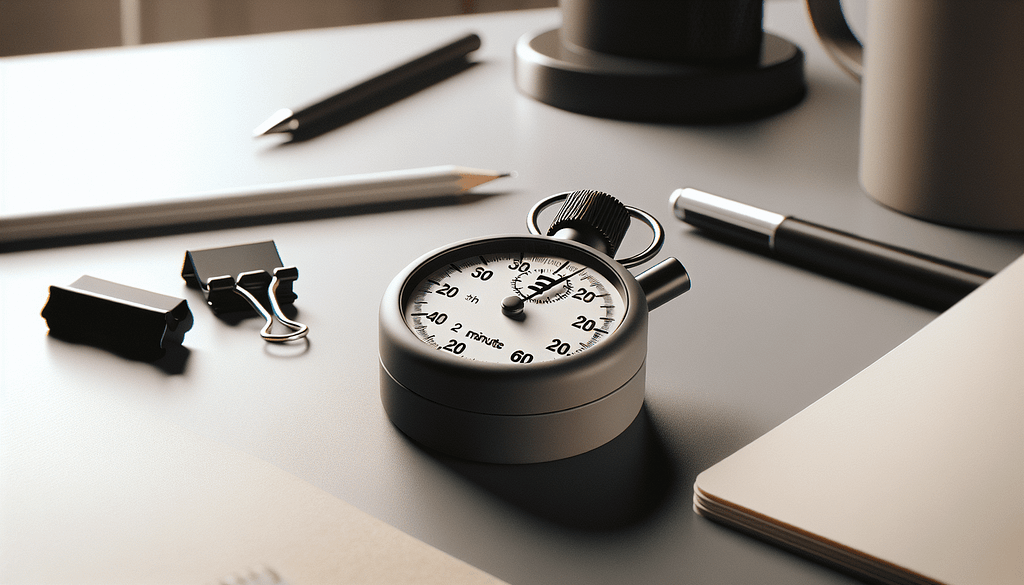Boost Productivity with the 2-Minute Rule Boost Productivity with the 2-Minute Rule