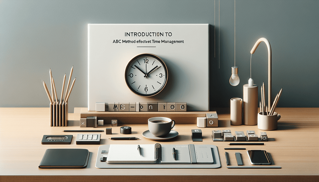 Introduction to ABC Method for Effective Time Management