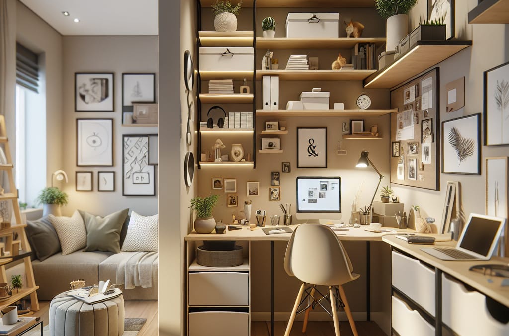 Maximize Your Small Space: Ingenious Home Office Ideas For Apartments!