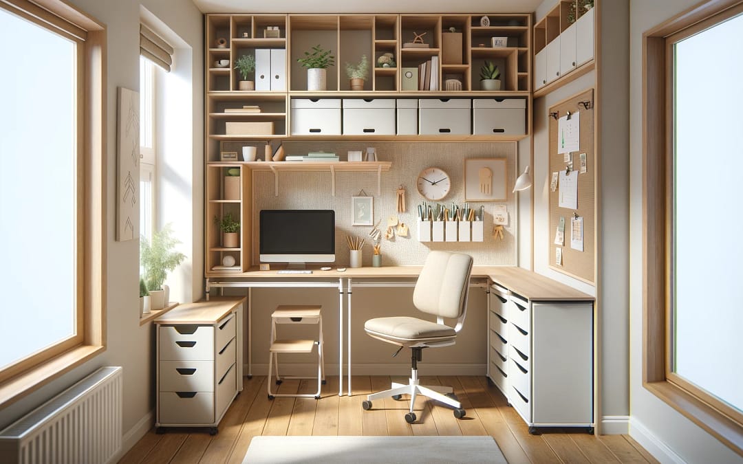 How Can I Maximize Space In My Small Home Office?