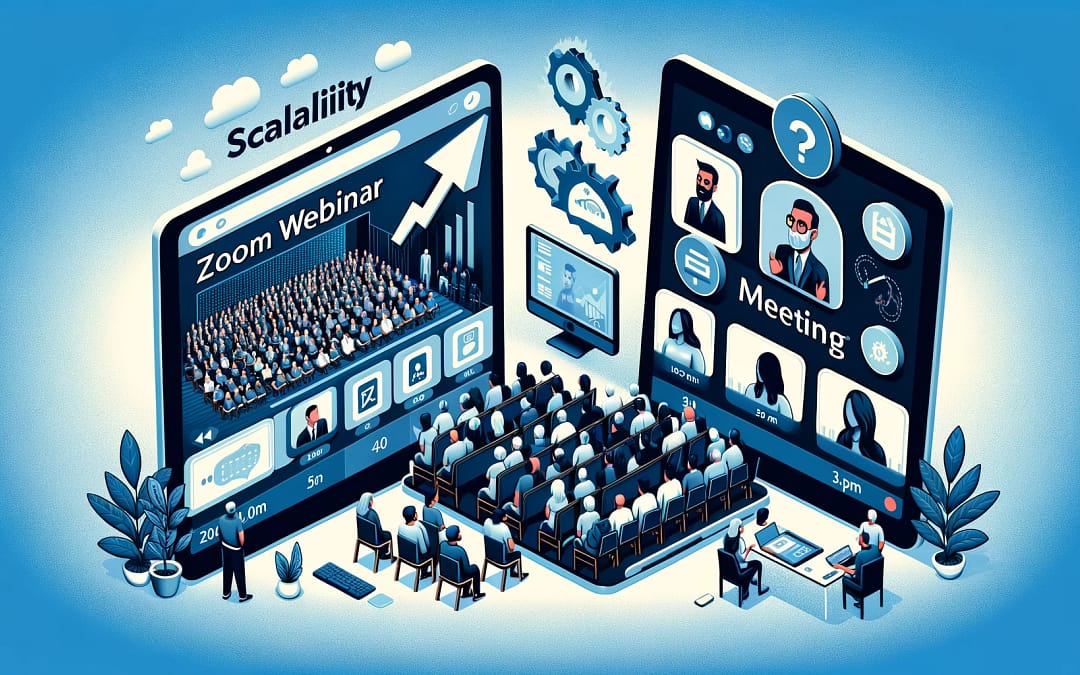 Zoom Webinar Vs Meeting: Considering Scalability And Audience Size