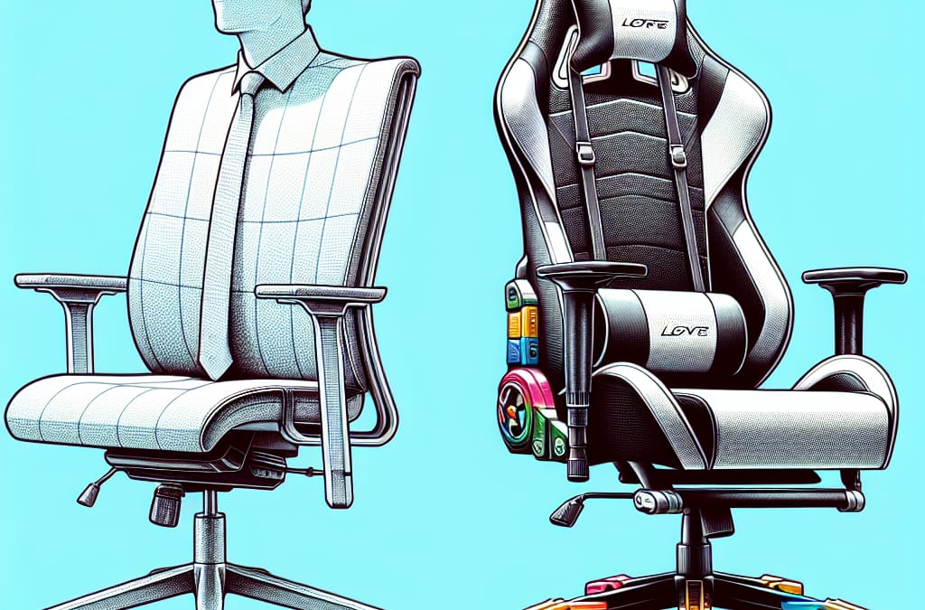 What’s The Difference Between An Ergonomic Chair And A Gaming Chair?