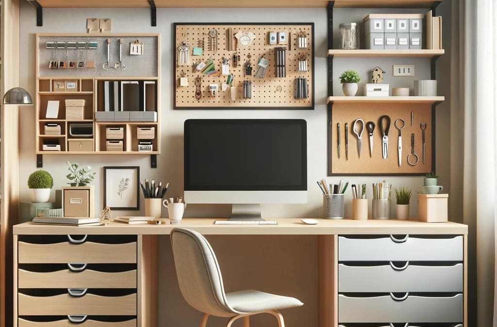 Declutter And Organize: Smart Storage Solutions For Your Home Office!