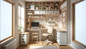 How Can I Maximize Space In My Small Home Office?