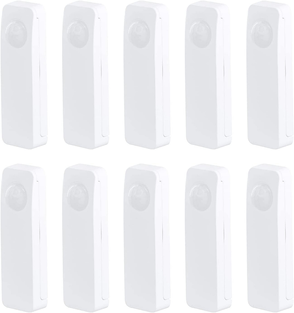 THIRDREALITY Zigbee Motion Sensor 10 Pack, Zigbee Hub Required, Pet Friendly, Work with Home Assistant, SmartThings, Aeotec, Hubitat or Echo Devices with Built-in Zigbee hub